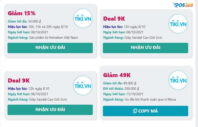 kiếm tiền với accesstrade qua web cung cấp khuyến mãi