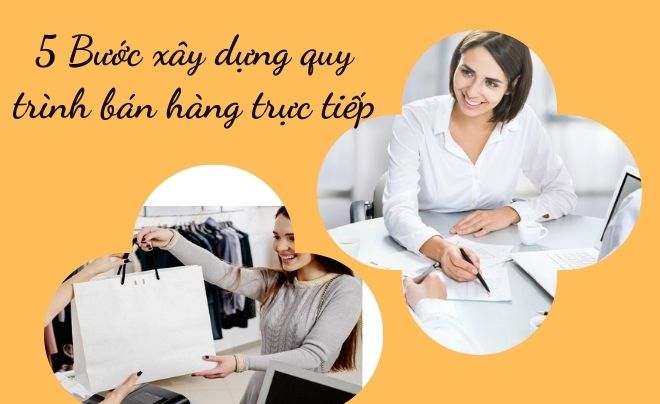 Quy trình bán hàng trực tiếp 6 bước chuyên nghiệp chuẩn 2026
