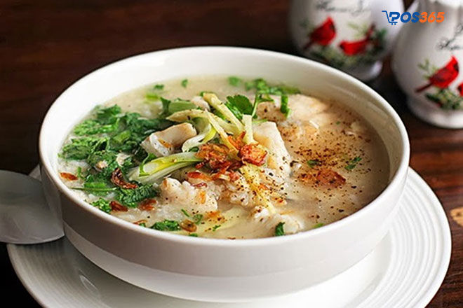 Cháo dinh dưỡng cá lóc đậu xanh