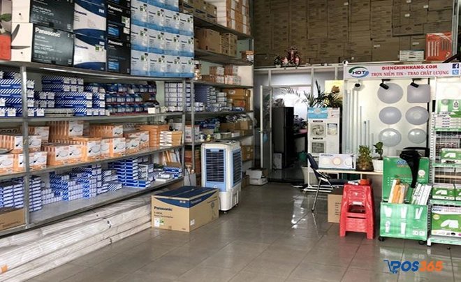 mở cửa hàng điện nước