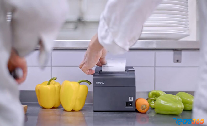 M&aacute;y in tại nh&agrave; bếp gi&uacute;p quy tr&igrave;nh nhanh, gọn v&agrave; ch&iacute;nh x&aacute;c hơn