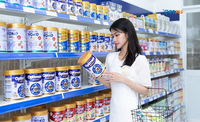 kinh doanh cửa h&agrave;ng đại l&yacute; sữa