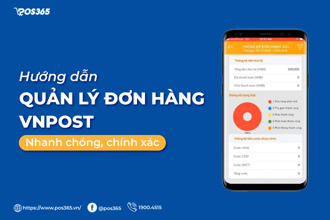 Hướng dẫn cách quản lý đơn hàng VNPost và đối soát COD