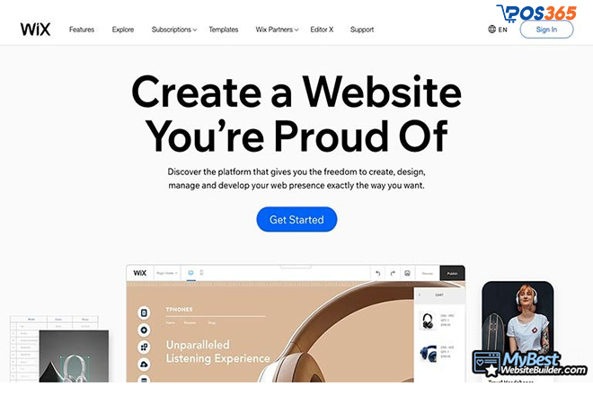 Tạo website miễn ph&iacute; bằng Wix