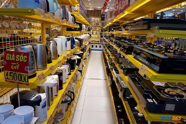 Sắp xếp h&agrave;ng h&oacute;a theo k&iacute;ch thước sản phẩm