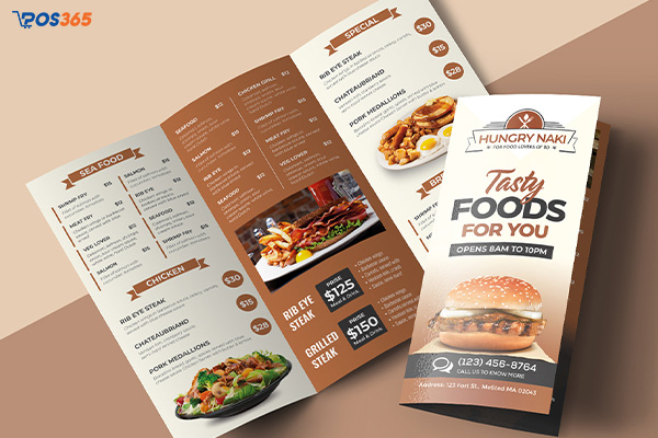 Về m&agrave;u sắc của menu