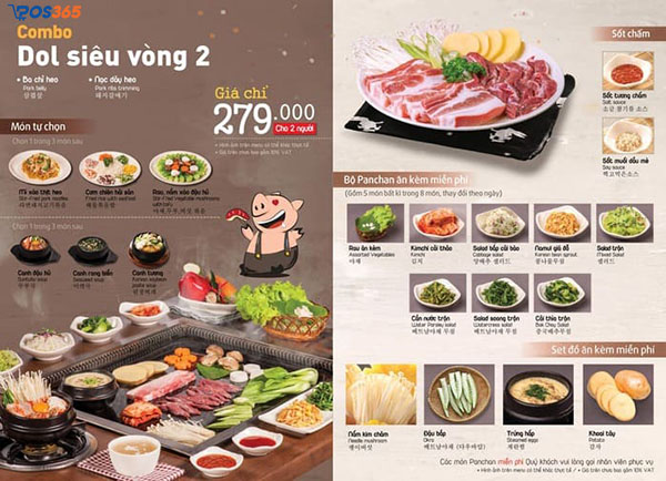 Những th&ocirc;ng tin cần c&oacute; trong menu qu&aacute;n ăn vặt