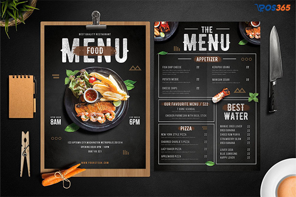 Menu phản &aacute;nh t&iacute;nh c&aacute;ch qu&aacute;n ăn của bạn