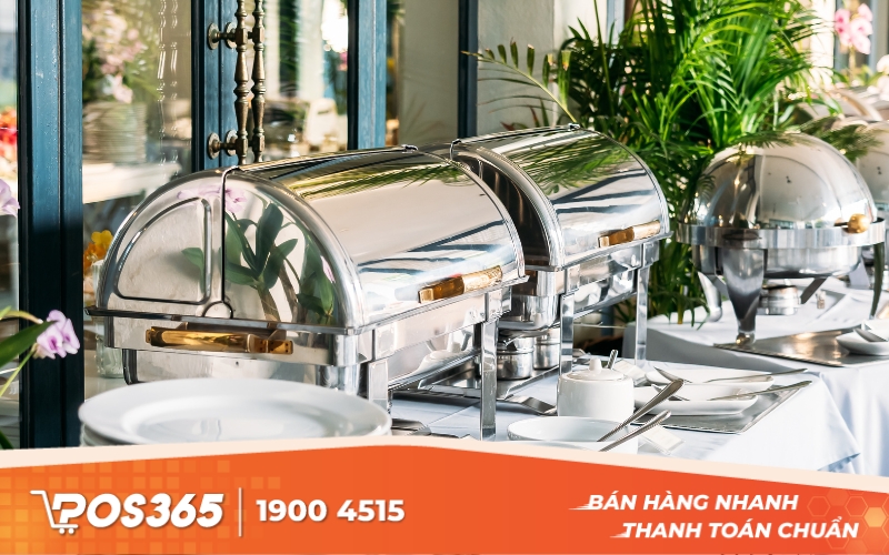 Lưu &yacute; về chi ph&iacute; thiết kế nh&agrave; h&agrave;ng buffet b&igrave;nh d&acirc;n