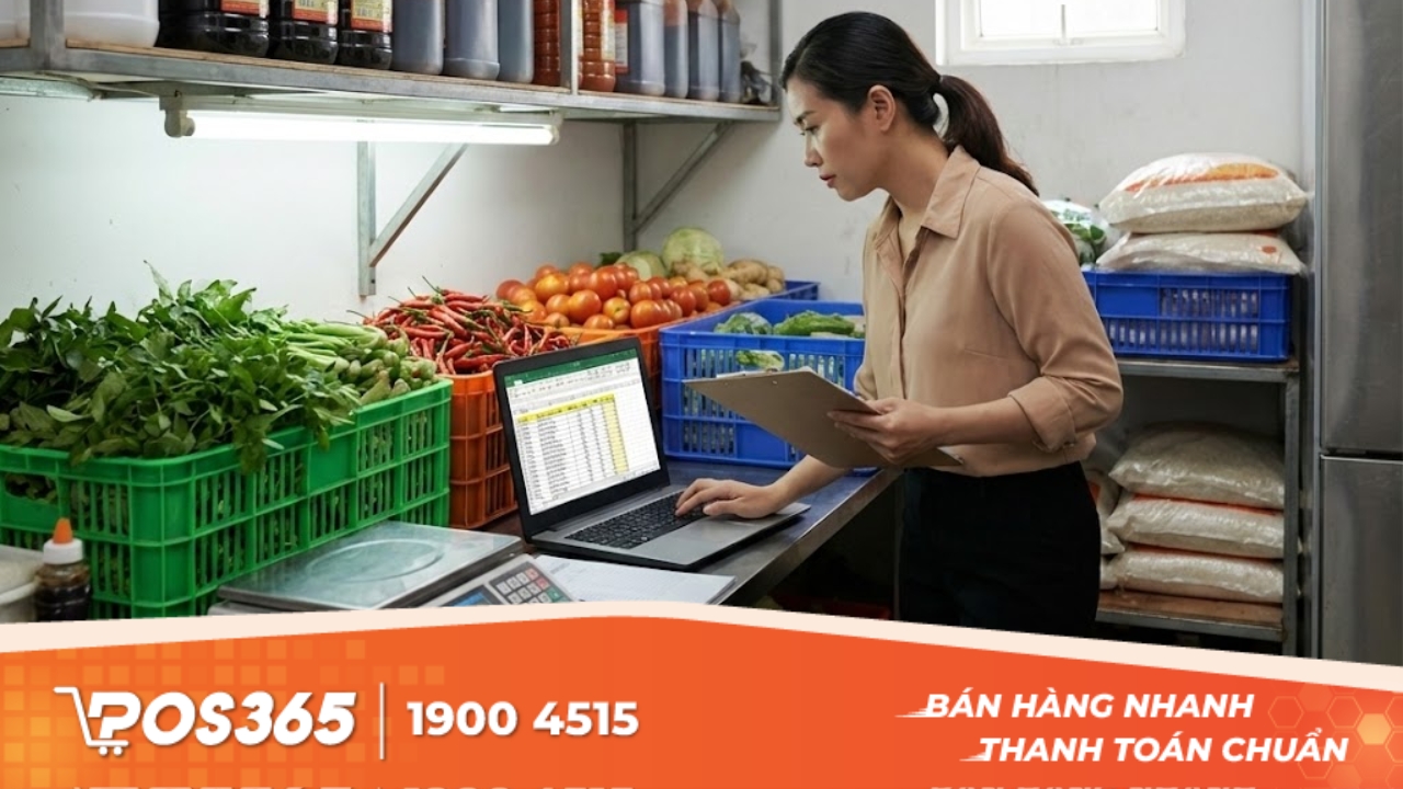 Mẫu file excel quản lý nguyên vật liệu nhà hàng miễn phí