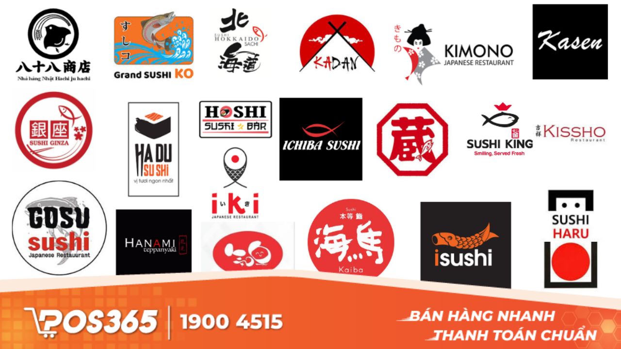 Cách lên ý tưởng cho logo nhà hàng nhật và 101+ mẫu hút khách nhất năm