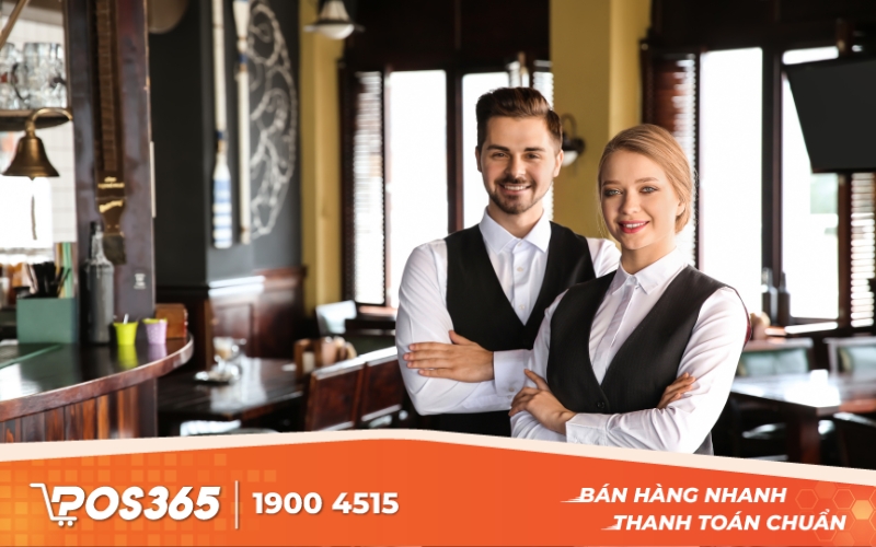 Thanh to&aacute;n, cảm ơn kh&aacute;ch h&agrave;ng v&agrave; dọn dẹp sắp xếp lại b&agrave;n