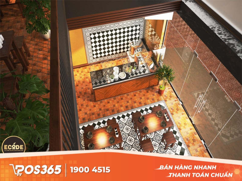 Thiết kế quán phở nhiều tầng