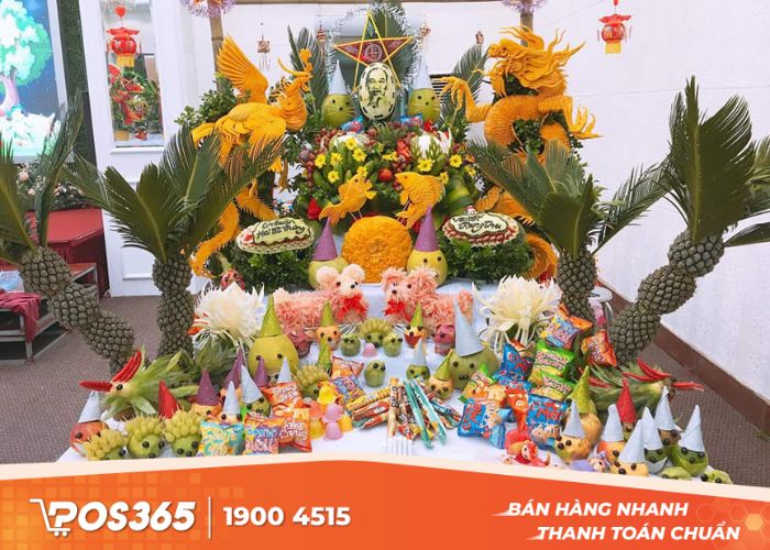 Mâm cỗ rằm Trung thu vừa đẹp mắt lại chụp ảnh đẹp