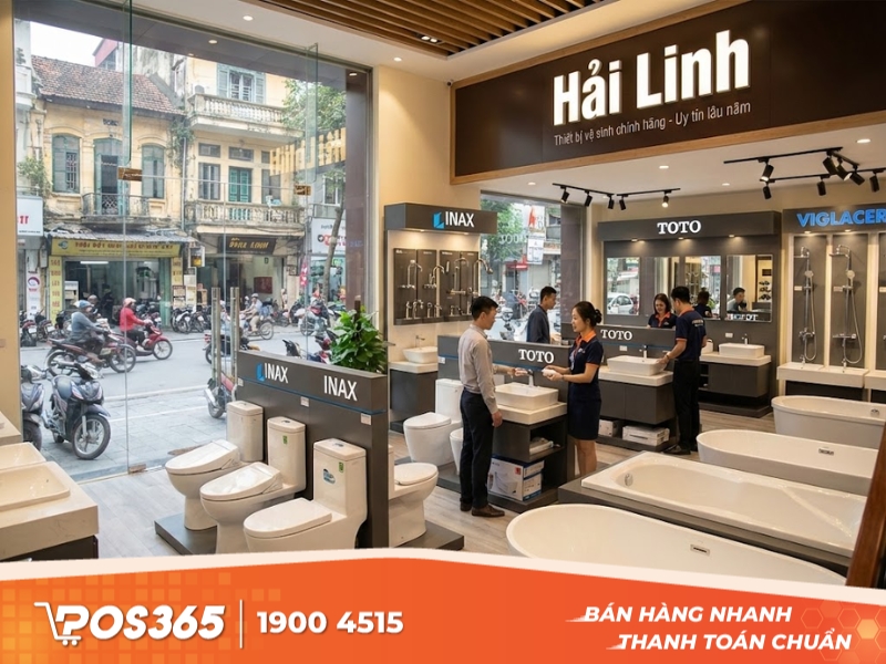 Hệ thống Showroom Hải Linh - Cửa hàng thiết bị vệ sinh ở Hà Nội lâu đời