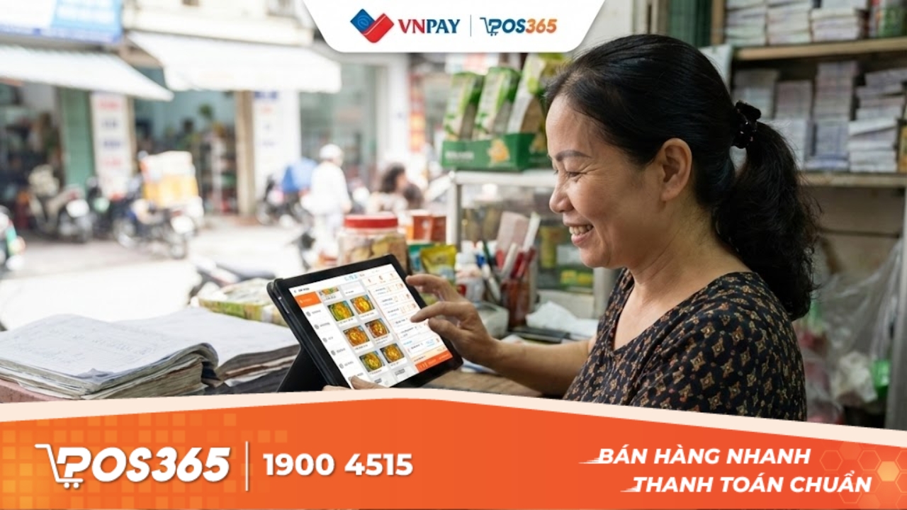 POS365 và VNPAY tặng phần mềm quản lý bán hàng và kê khai thuế miễn phí không giới hạn