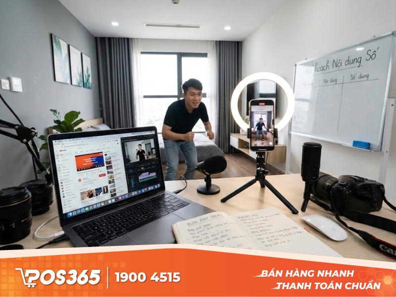 S&aacute;ng tạo nội dung số (TikTok, YouTube, Blog)