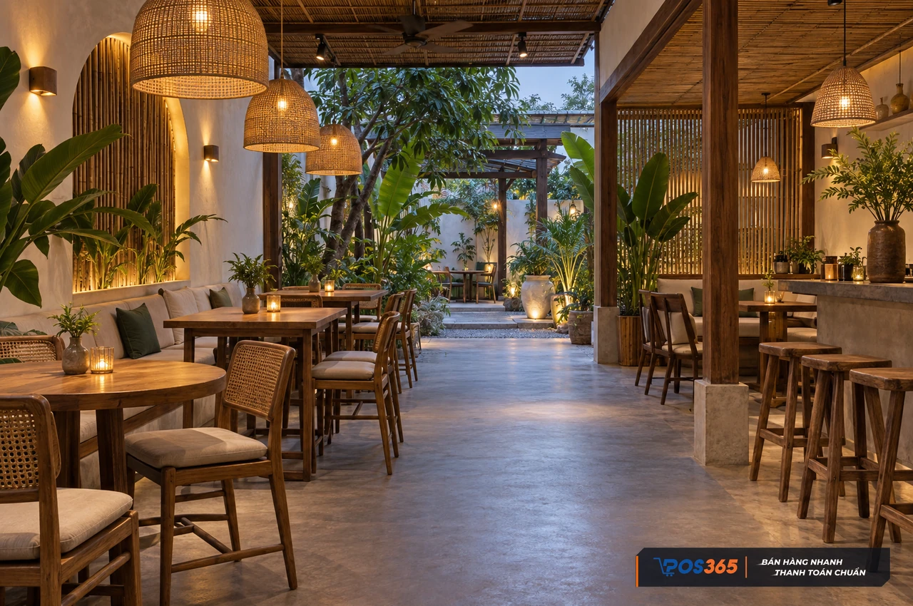 &Aacute;nh s&aacute;ng định h&igrave;nh phong c&aacute;ch qu&aacute;n cafe