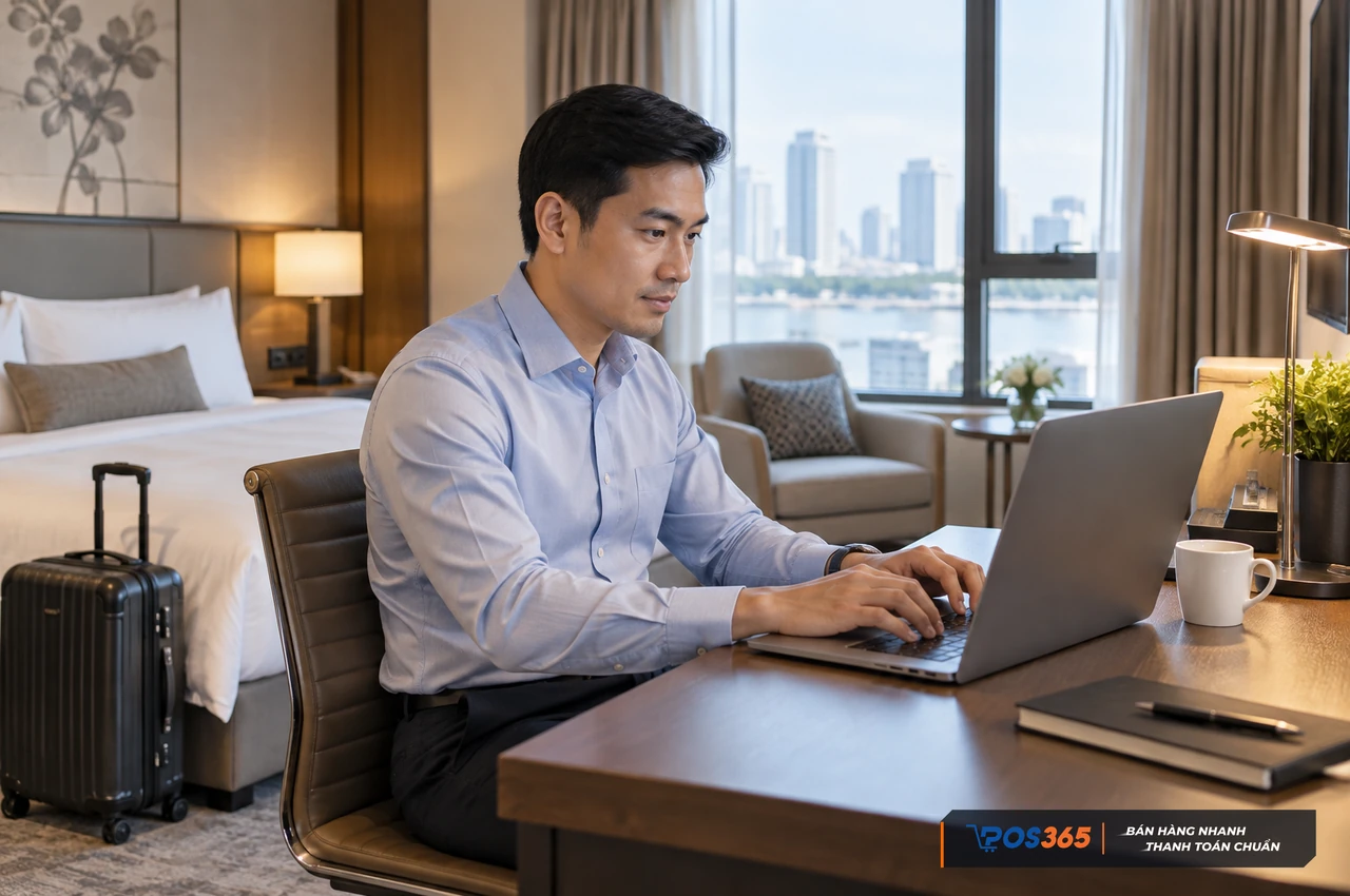 Không gian lưu trú phục vụ khách công tác
