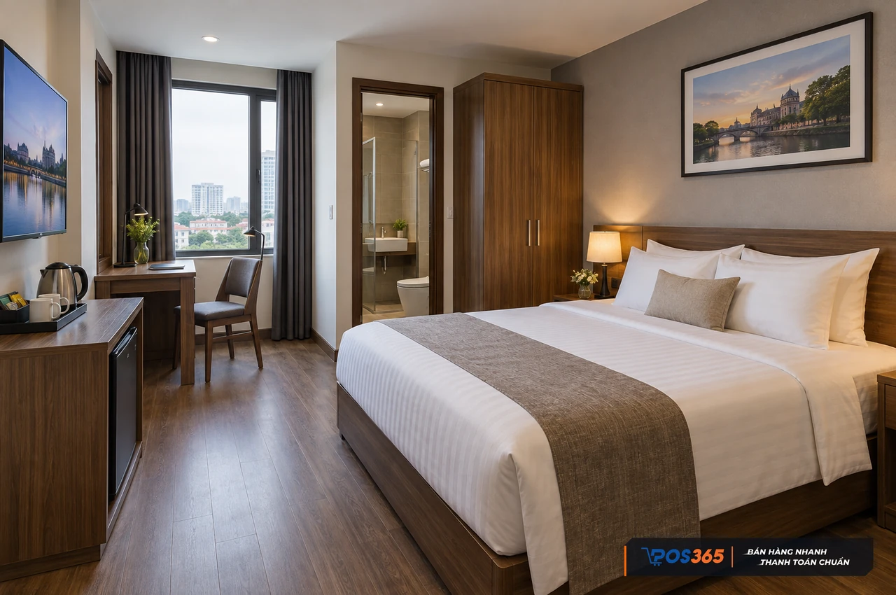 Trang bị nội thất và tiện nghi buồng phòng khách sạn
