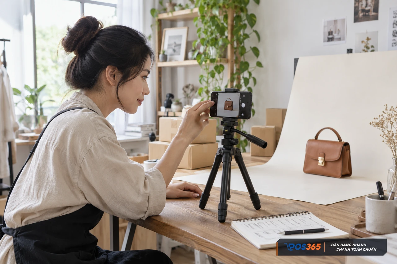 Chuẩn bị nội dung sản phẩm để đăng b&aacute;n tr&ecirc;n Zalo