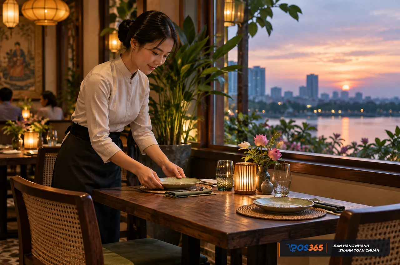 Content nhà hàng gợi mở trải nghiệm đặt bàn