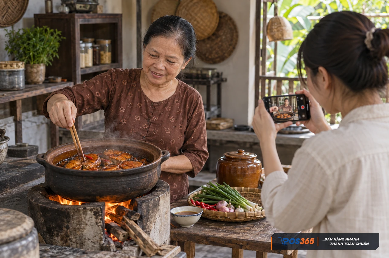 Kể câu chuyện thương hiệu từ gian bếp truyền thống