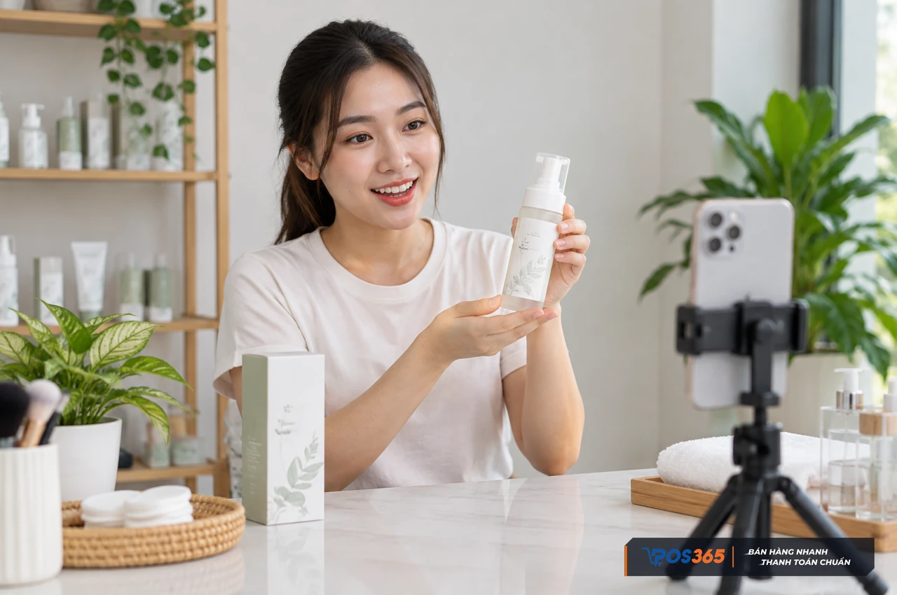 Sản xuất nội dung giới thiệu mỹ phẩm