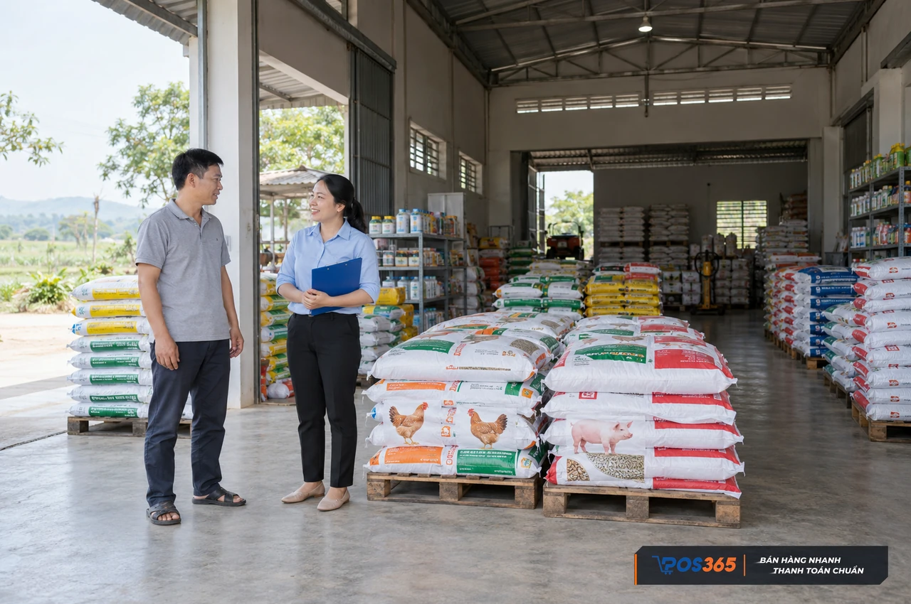 Chọn quy mô đại lý thức ăn chăn nuôi phù hợp