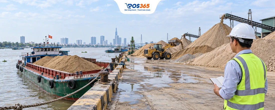Bí quyết kinh doanh cát xây dựng và mở bãi tập kết sinh lời bền vững