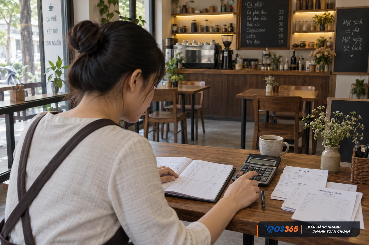 Lập ng&acirc;n s&aacute;ch dự ph&ograve;ng vận h&agrave;nh qu&aacute;n cafe