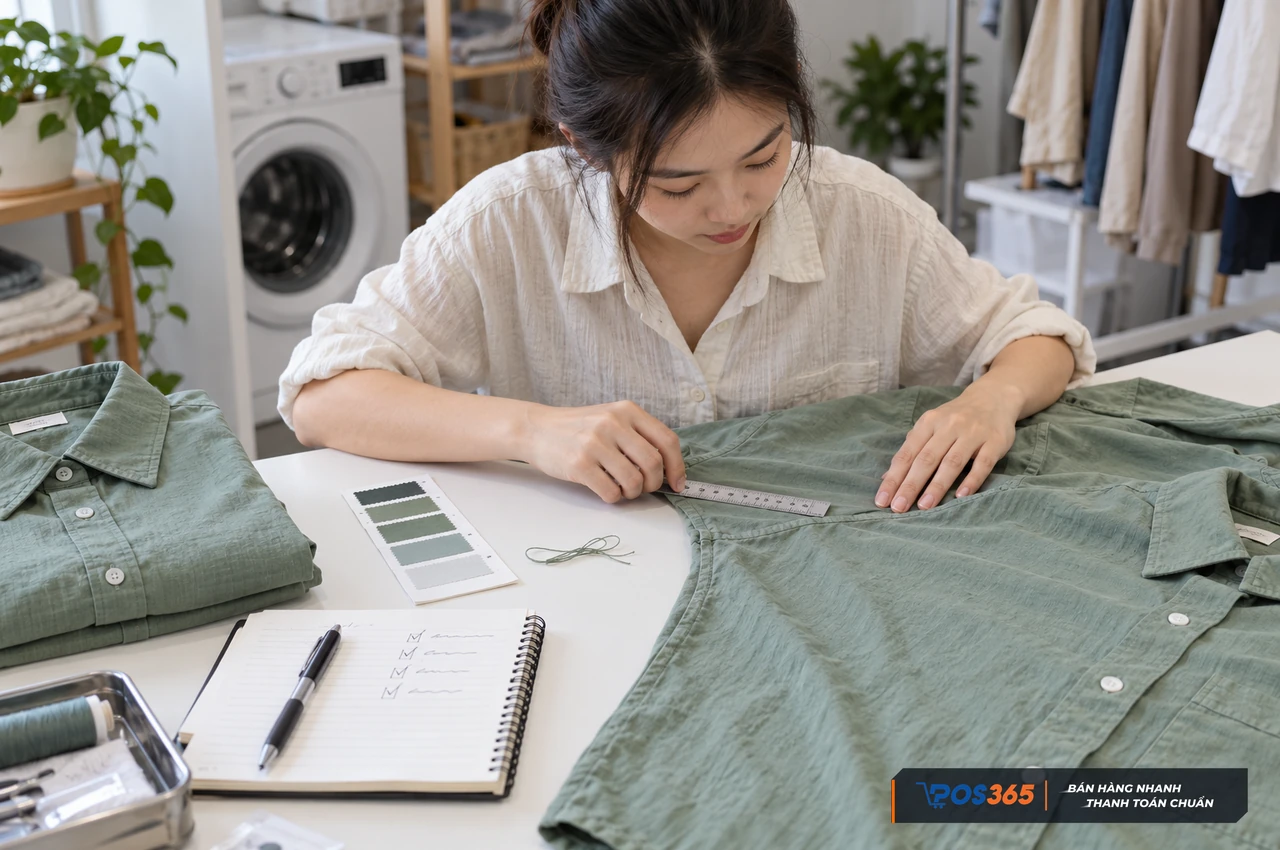 Kiểm tra đơn hàng mẫu trước khi nhập sỉ