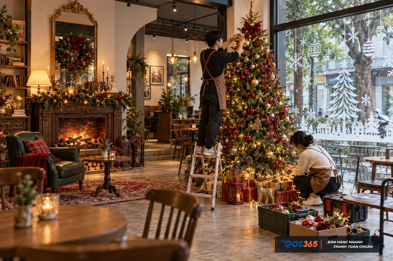 Dịch vụ trang tr&iacute; Noel trọn g&oacute;i