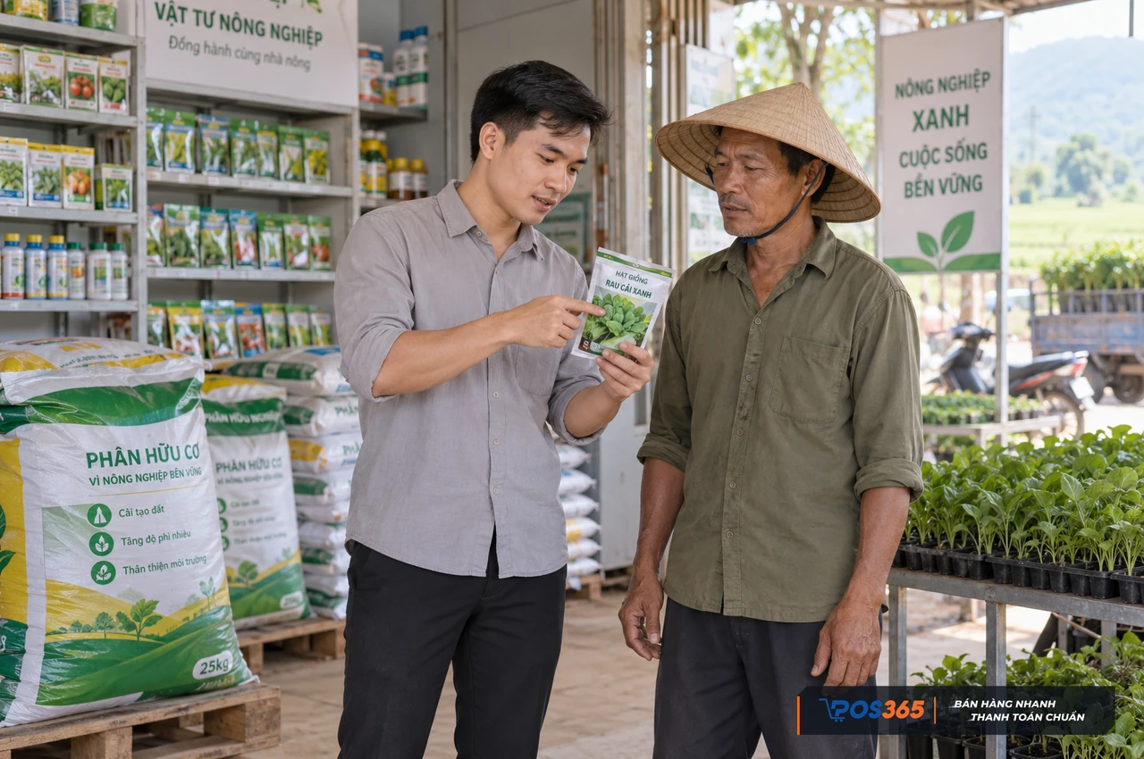 Kinh doanh phân bón hữu cơ và hạt giống chất lượng