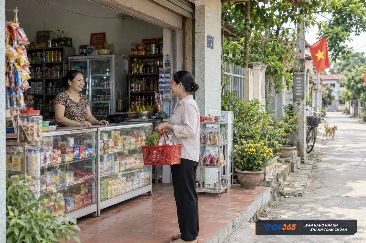 Tận dụng mặt bằng gia đình để kinh doanh ở quê