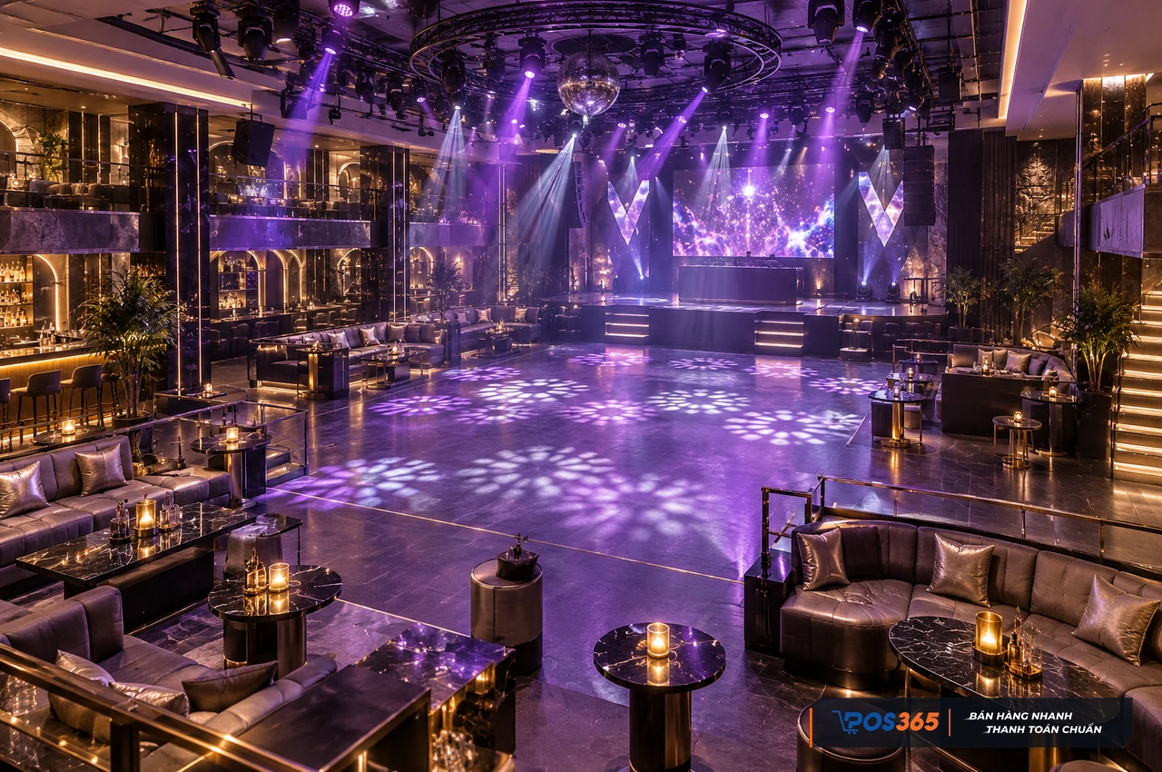 Mô hình bar club và lounge giải trí