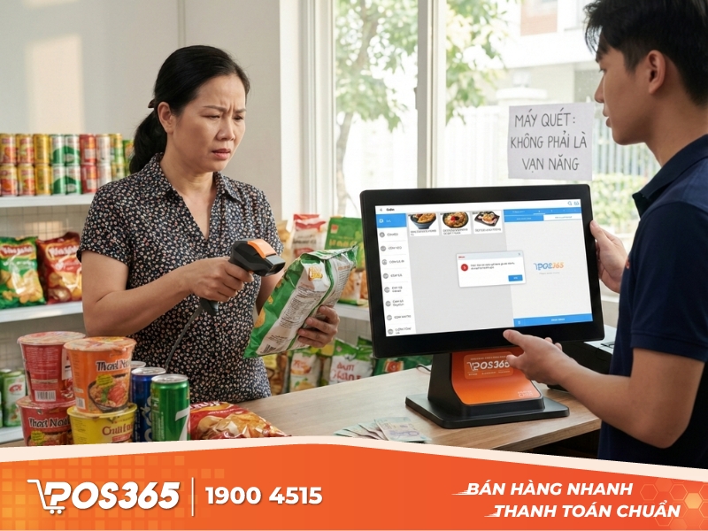 Những hiểu lầm thường gặp về m&aacute;y qu&eacute;t m&atilde; vạch