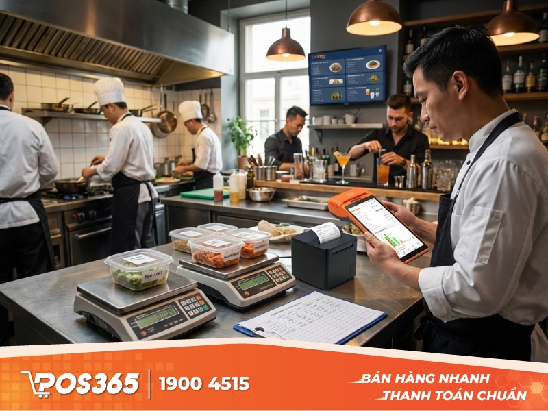 Làm sao kiểm soát hao hụt & thất thoát từ bếp/bar khi đã có định lượng?