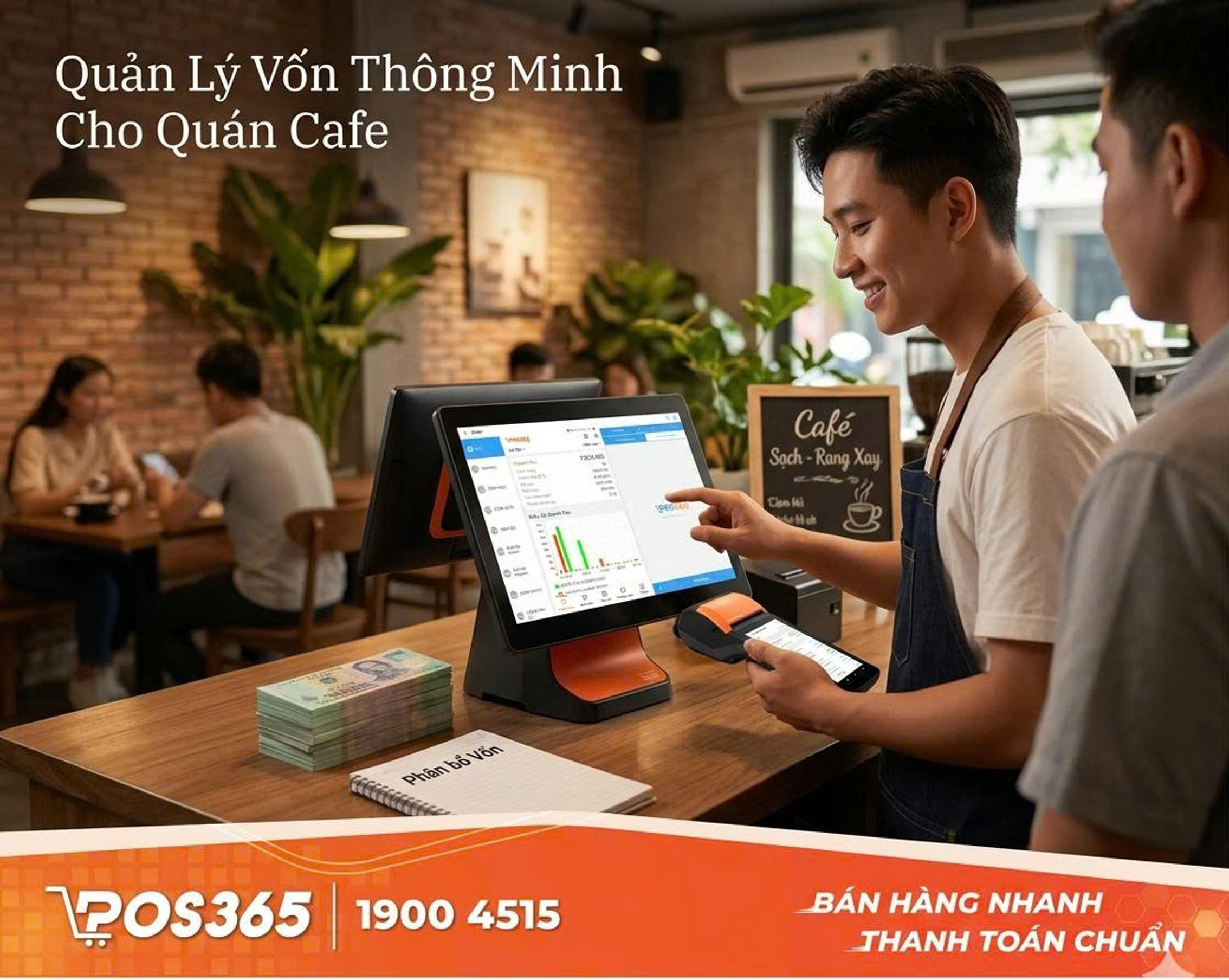 Cách phân bổ nguồn vốn mở quán cafe hợp lý để không bị hụt tiền giữa chừng