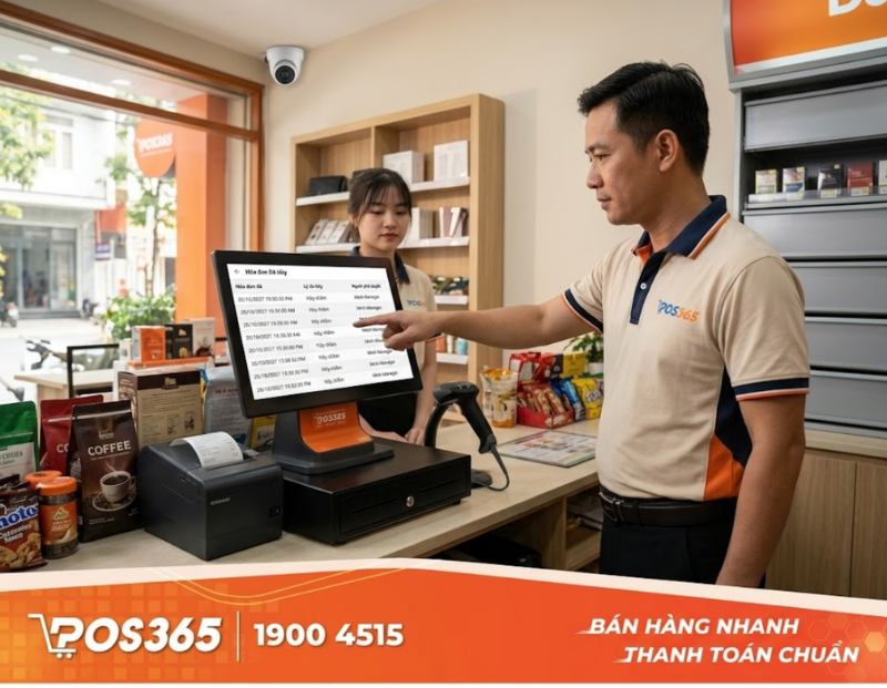 Mẹo kiểm so&aacute;t t&igrave;nh trạng nh&acirc;n vi&ecirc;n tự &yacute; hủy bill để gian lận