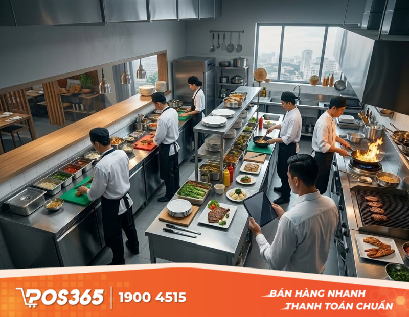 Đo Lường Thời Gian Chế Biến Món Ăn (Ticket Time) Để Đánh Giá Năng Lực Bếp