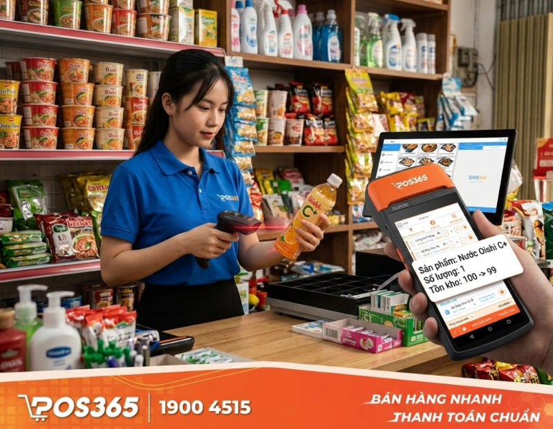 Cập nhật tồn kho tự động trừ lùi theo thời gian thực