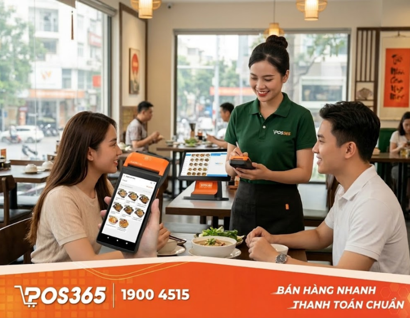 Tối ưu quy trình order tại bàn bằng thiết bị di động để giảm thời gian chờ