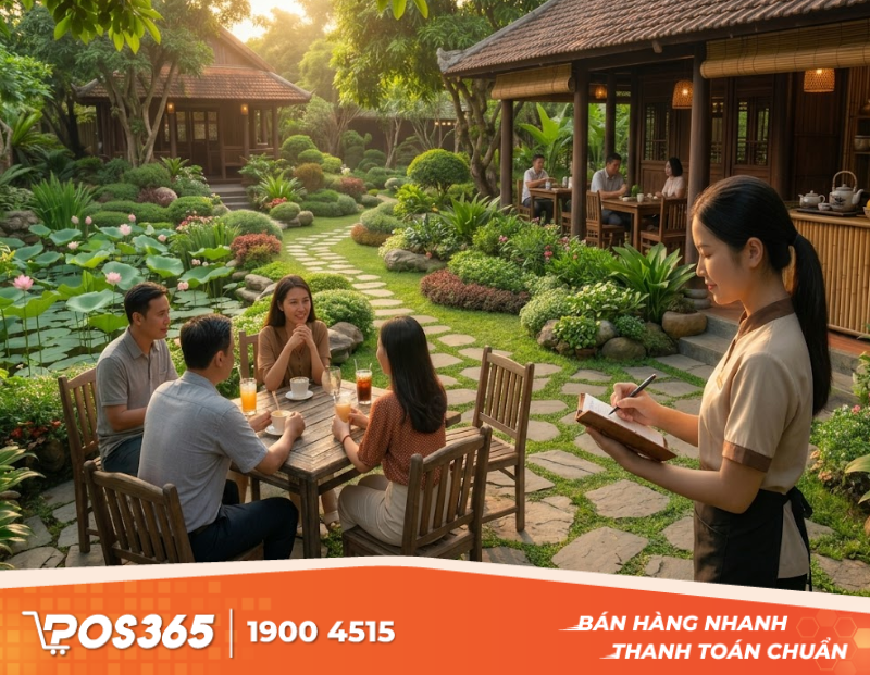 Đánh giá tiềm năng mô hình cafe sân vườn ở khu vực ngoại ô