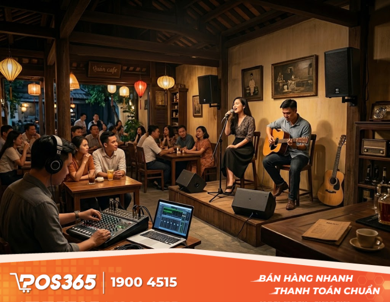 Kinh doanh cafe Acoustic (hát cho nhau nghe): Các lưu ý sống còn về âm thanh