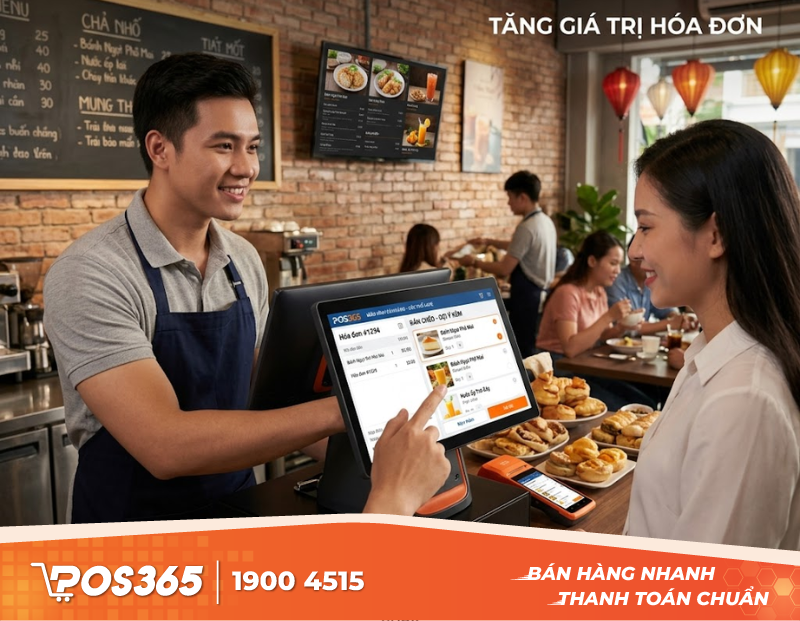 Nghệ thuật bán chéo tại quầy thu ngân giúp quán F&B tăng giá trị hóa đơn