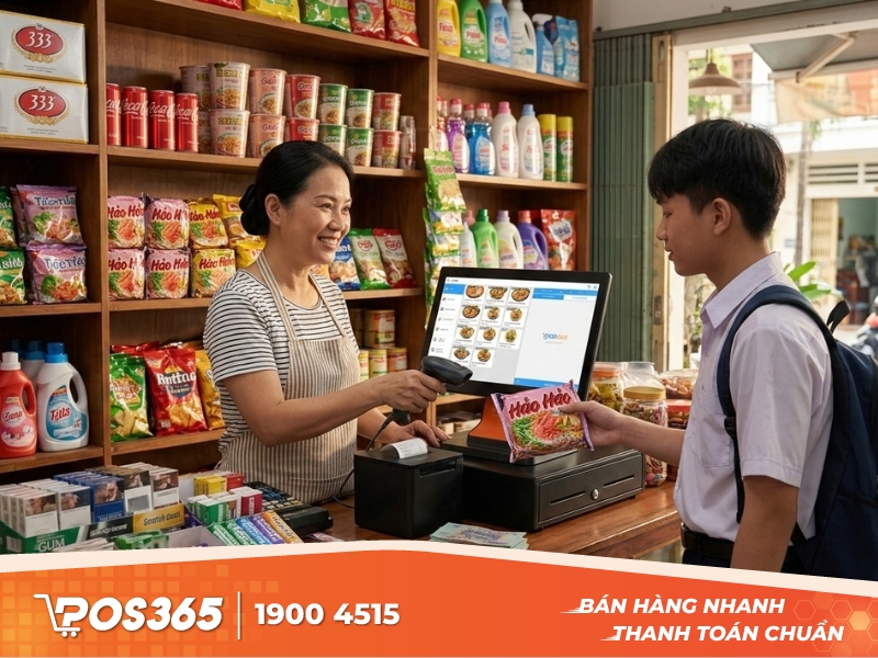 Ứng dụng phần mềm quản lý bán hàng tạp hóa
