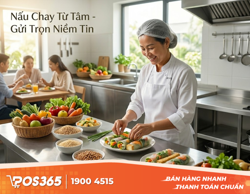 Đặc th&ugrave; cốt l&otilde;i khi kinh doanh qu&aacute;n ăn chay: Niềm tin l&agrave; sống c&ograve;n