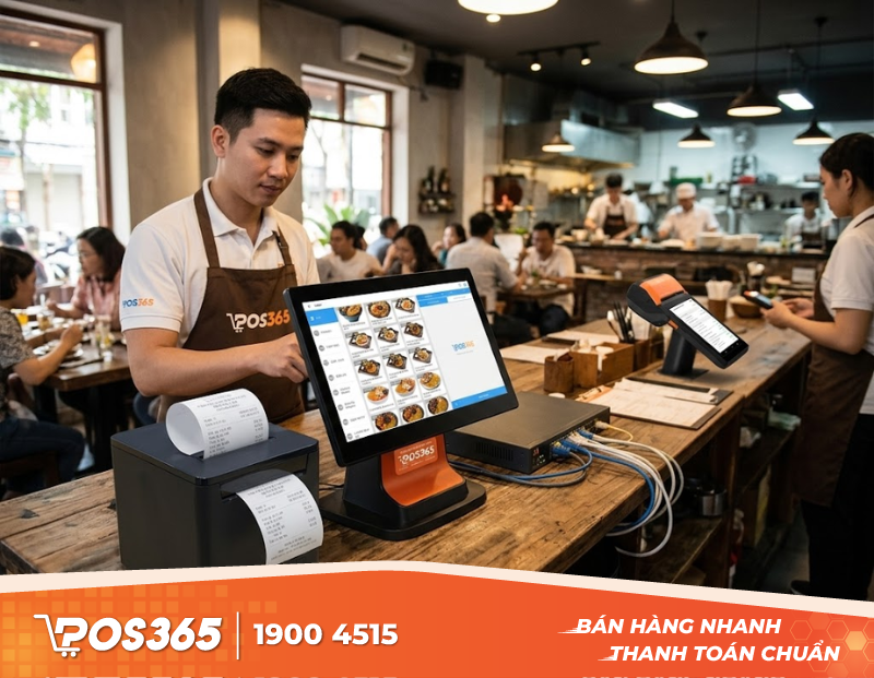 Tại sao phần cứng chuẩn là xương sống vận hành nhà hàng?