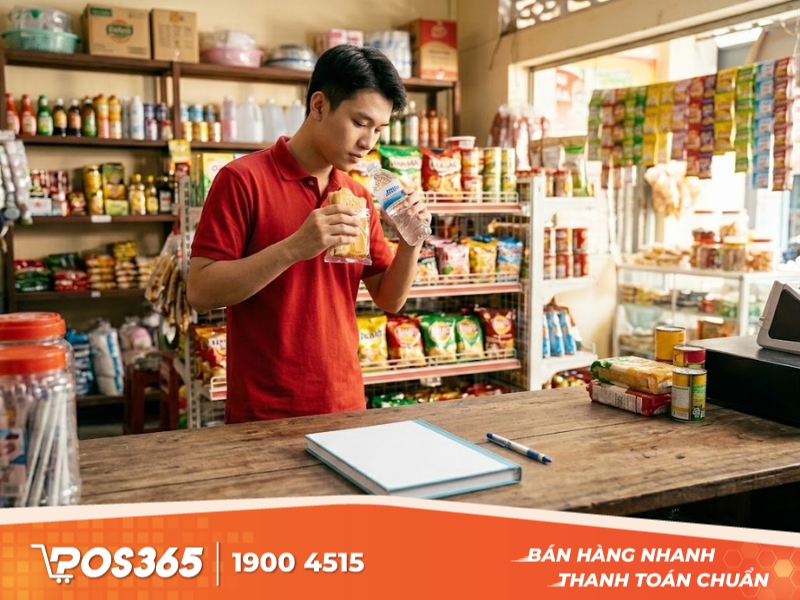 Lấy h&agrave;ng sử dụng nhưng kh&ocirc;ng ghi lại